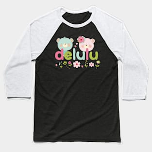 Delulu Kawaii Spring Bears Baseball T-Shirt